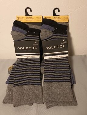 slim fit dress slacks Gold-Toe Striped Dress Socks main image 0